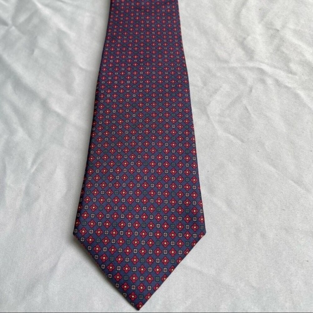 Claybrooke Mens Neck Tie 100% Silk Handmade Dominican Republic
